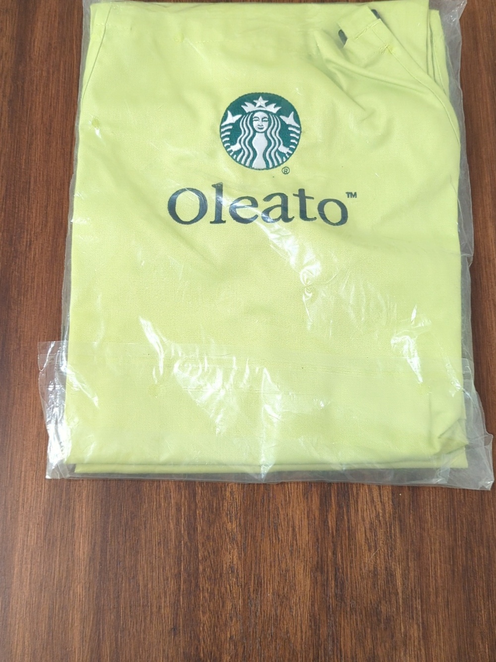 NWT Starbucks Oleato Yellow Apron